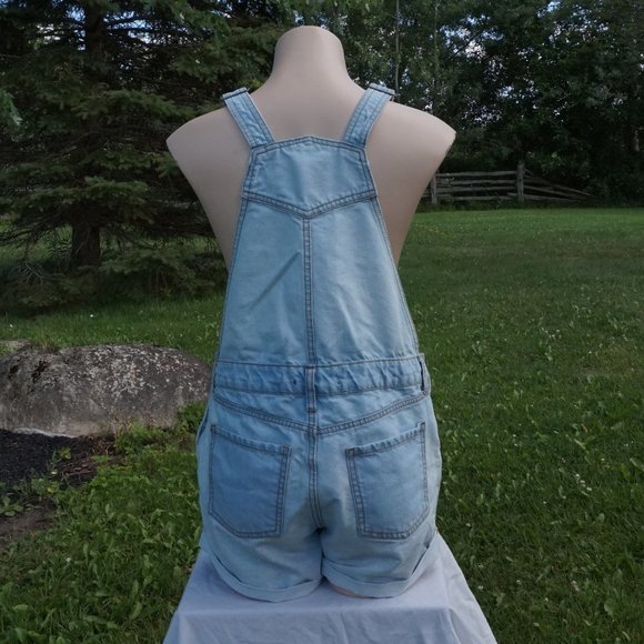 Bluenotes Light Wash Denim Overalls/Shortalls - Picture 2 of 9